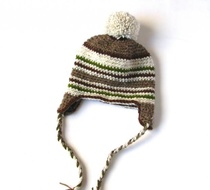 Плетена шапка